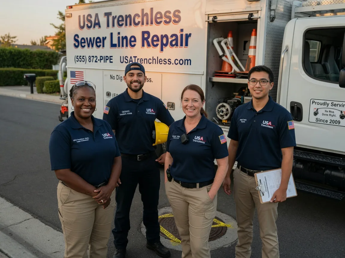 Sewer Line Repair company in Gilchrist, TX